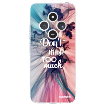 Picasee silikonový průhledný obal pro Xiaomi Redmi 14C - Nemysli tolik