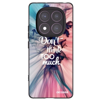 Picasee silikonový černý obal pro Xiaomi Redmi Note 14 Pro 4G - Nemysli tolik