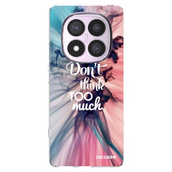 Picasee silikonový průhledný obal pro Xiaomi Redmi Note 14 Pro 4G - Nemysli tolik