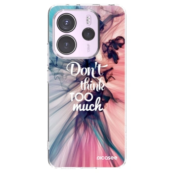 Picasee silikonový průhledný obal pro Xiaomi Redmi Note 14 4G - Nemysli tolik