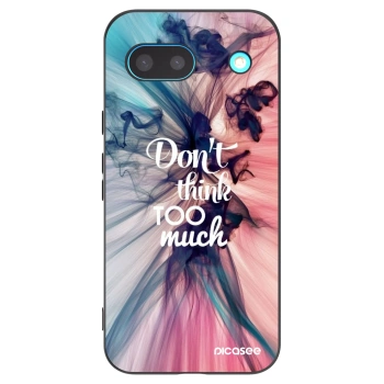 Picasee silikonový černý obal pro Google Pixel 8a - Nemysli tolik