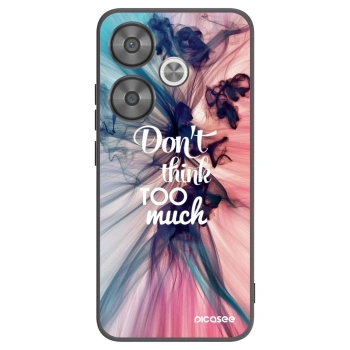 Picasee silikonový černý obal pro Xiaomi Poco F6 - Nemysli tolik