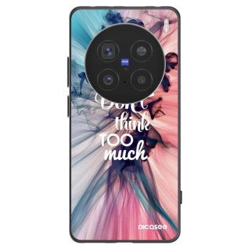 Picasee silikonový černý obal pro Vivo X200 Pro - Nemysli tolik