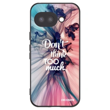 Picasee silikonový černý obal pro Google Pixel 9a - Nemysli tolik
