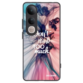 Picasee silikonový černý obal pro Vivo V50 Lite 5G - Nemysli tolik