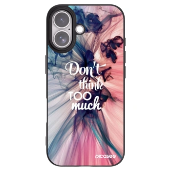 Picasee silikonový černý obal pro Apple iPhone 17 - Nemysli tolik