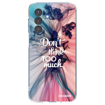 Picasee silikonový průhledný obal pro Samsung Galaxy A17 5G - Nemysli tolik