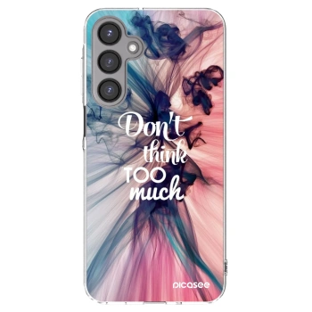 Picasee silikonový průhledný obal pro Samsung Galaxy A16 4G - Nemysli tolik