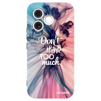 Picasee silikonový černý obal pro Honor 600 Lite - Nemysli tolik