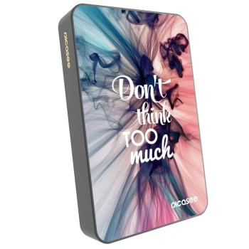 Picasee Powerbanka s MagSafe 10 000 mAh Šedá - Nemysli tolik