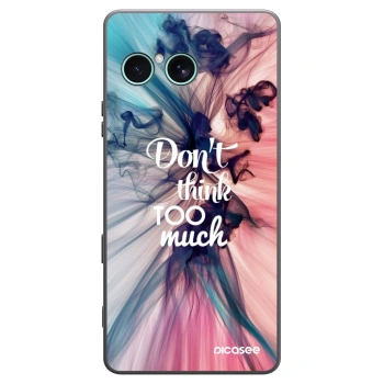 Picasee silikonový černý obal pro Sony Xperia 10 VII - Nemysli tolik