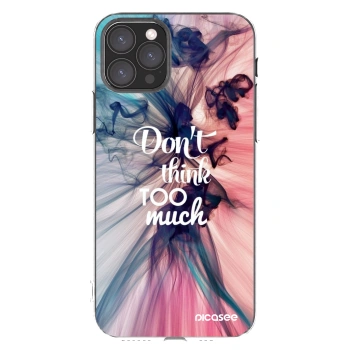 Picasee silikonový průhledný obal pro Apple iPhone 11 Pro - Nemysli tolik