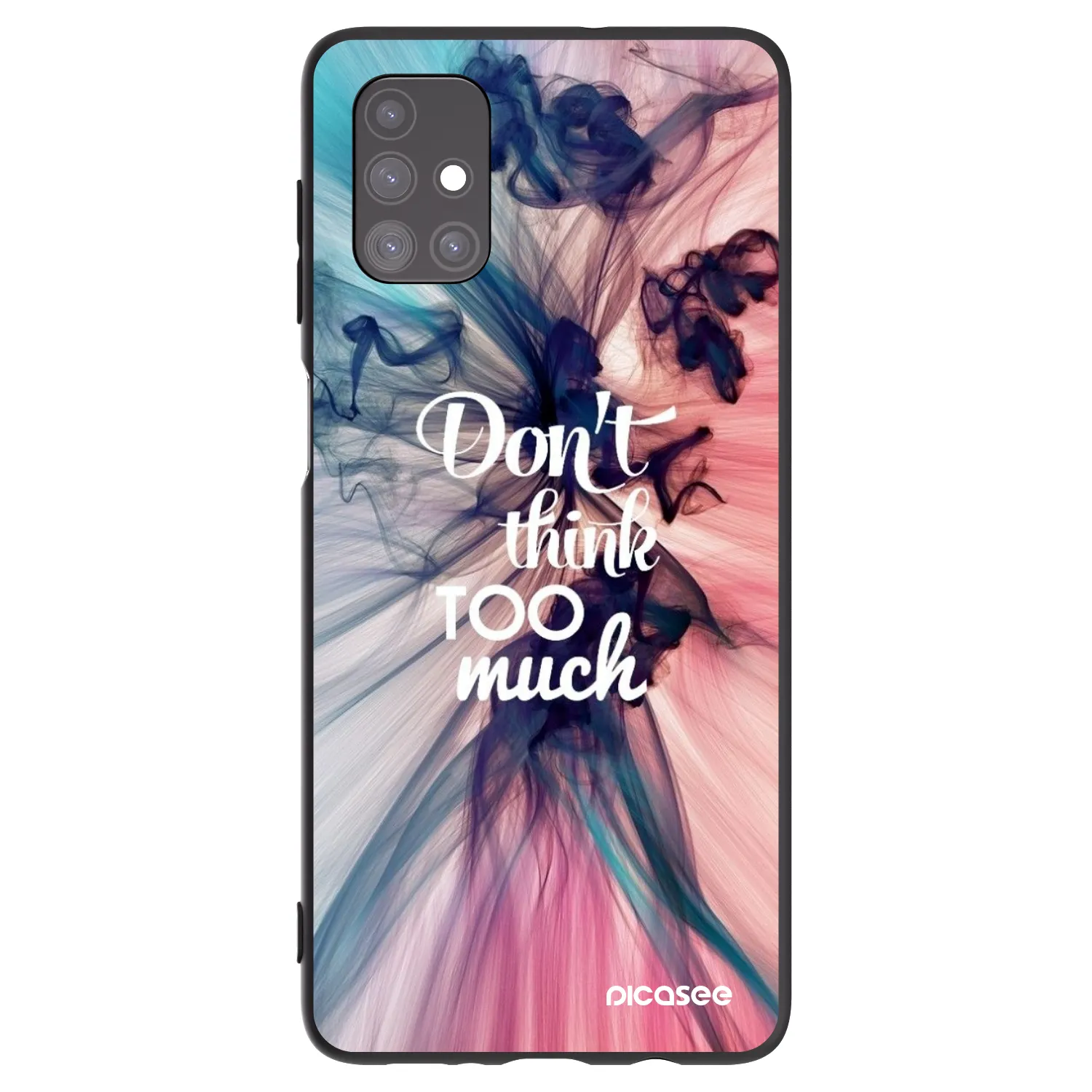Picasee silikonový černý obal pro Samsung Galaxy M51 M515F - Nemysli tolik