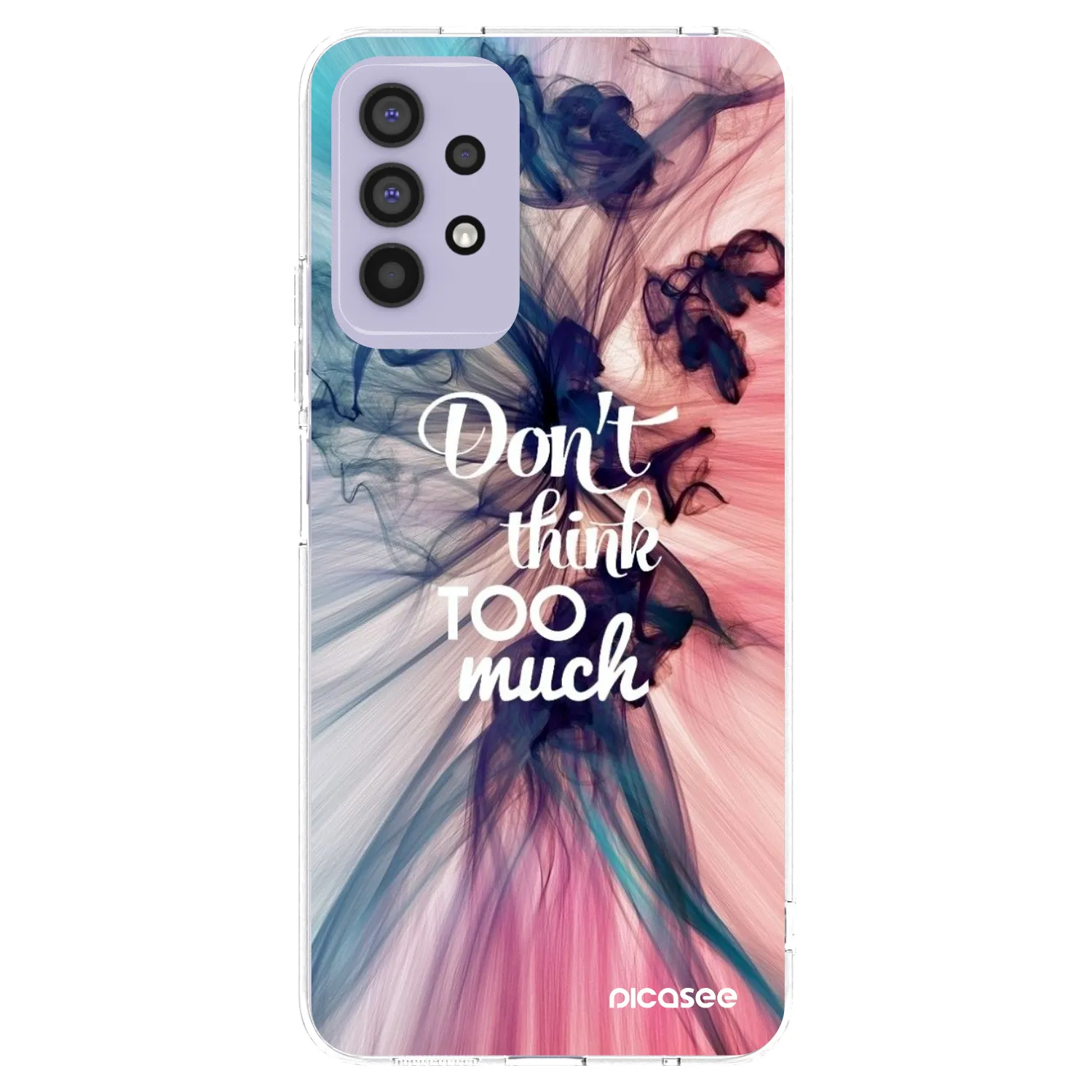 Picasee silikonový průhledný obal pro Samsung Galaxy A32 4G SM-A325F - Nemysli tolik