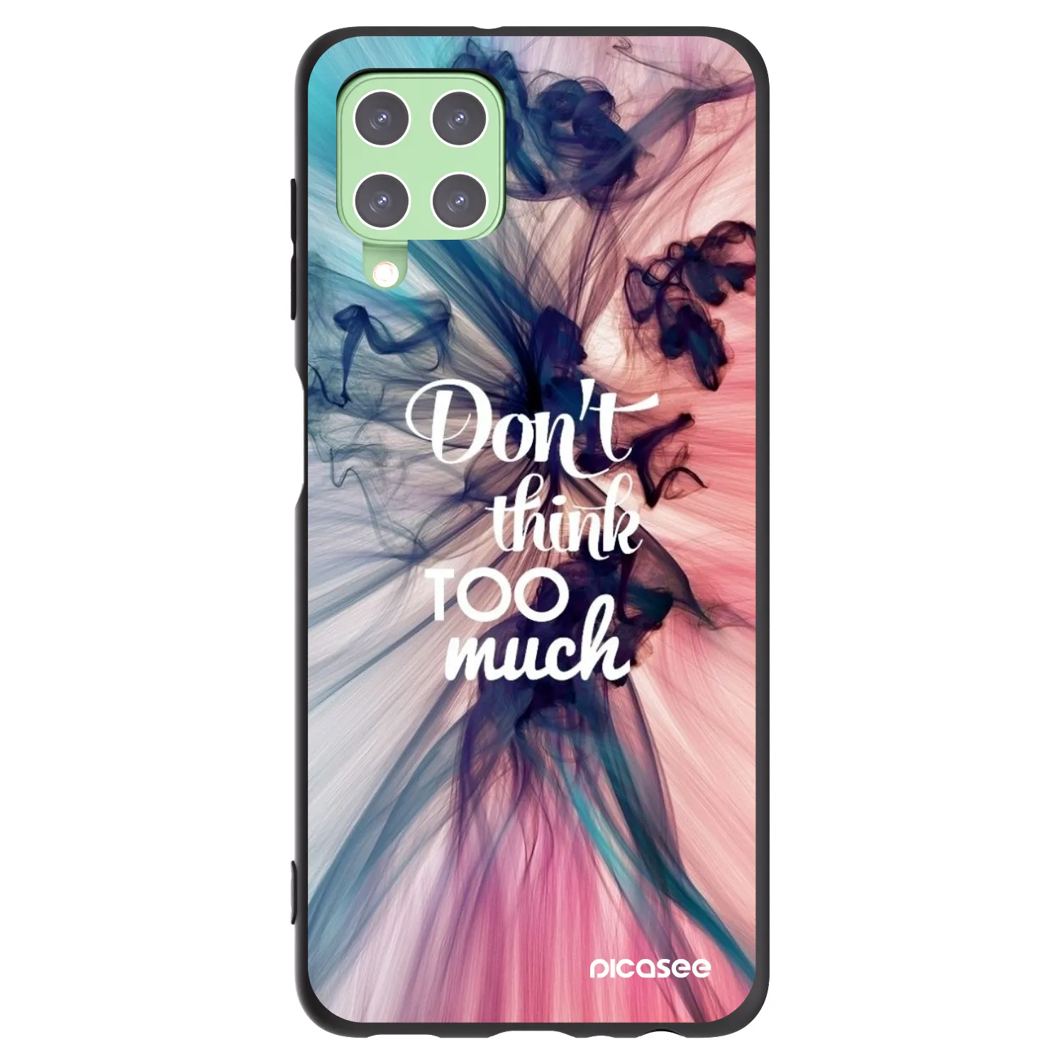 Picasee silikonový černý obal pro Samsung Galaxy A22 A225F 4G - Nemysli tolik