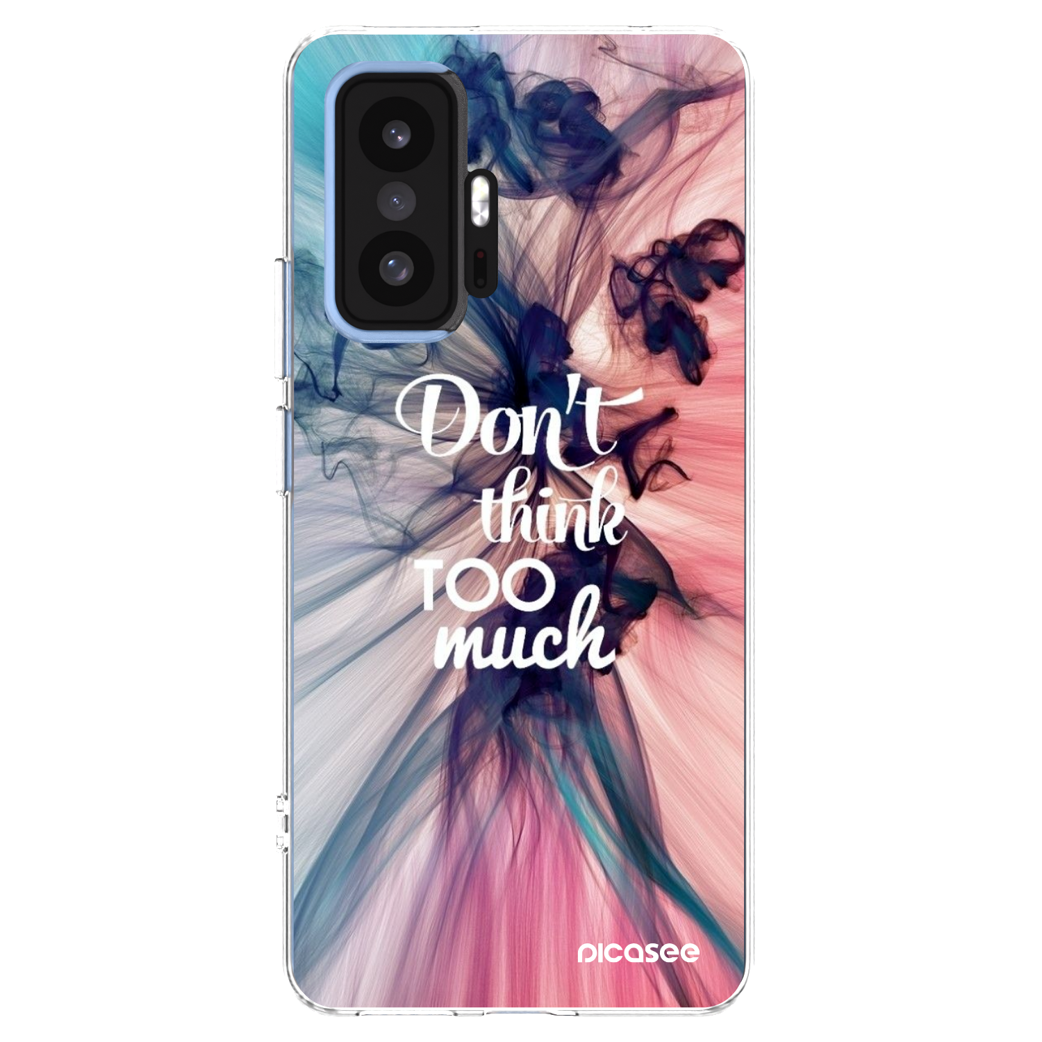 Picasee silikonový průhledný obal pro Xiaomi 11T - Nemysli tolik