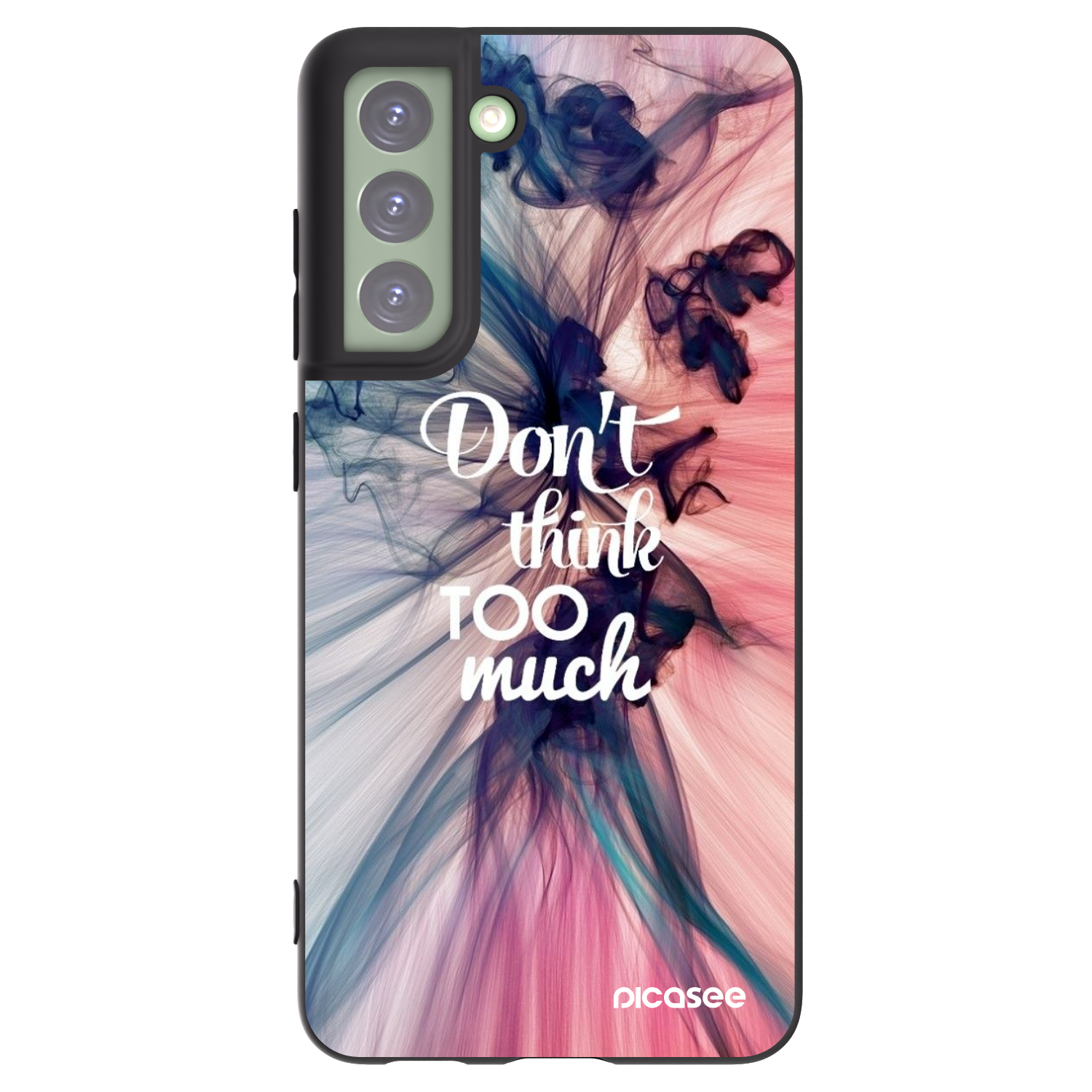 Picasee silikonový černý obal pro Samsung Galaxy S21 FE 5G - Nemysli tolik