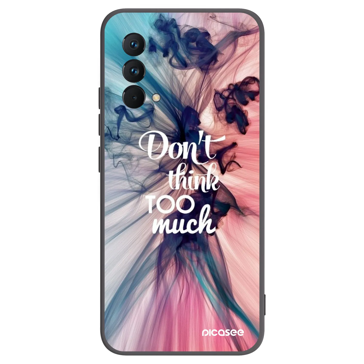Picasee silikonový černý obal pro Realme GT Master Edition 5G - Nemysli tolik