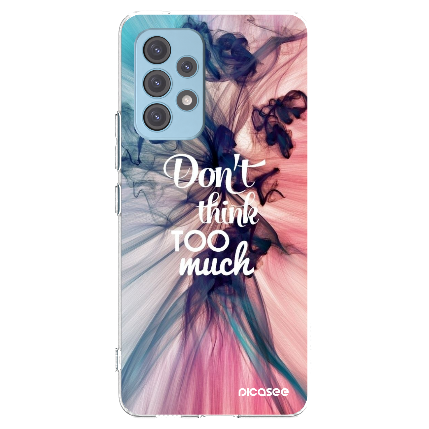 Picasee silikonový průhledný obal pro Samsung Galaxy A53 5G A536 - Nemysli tolik