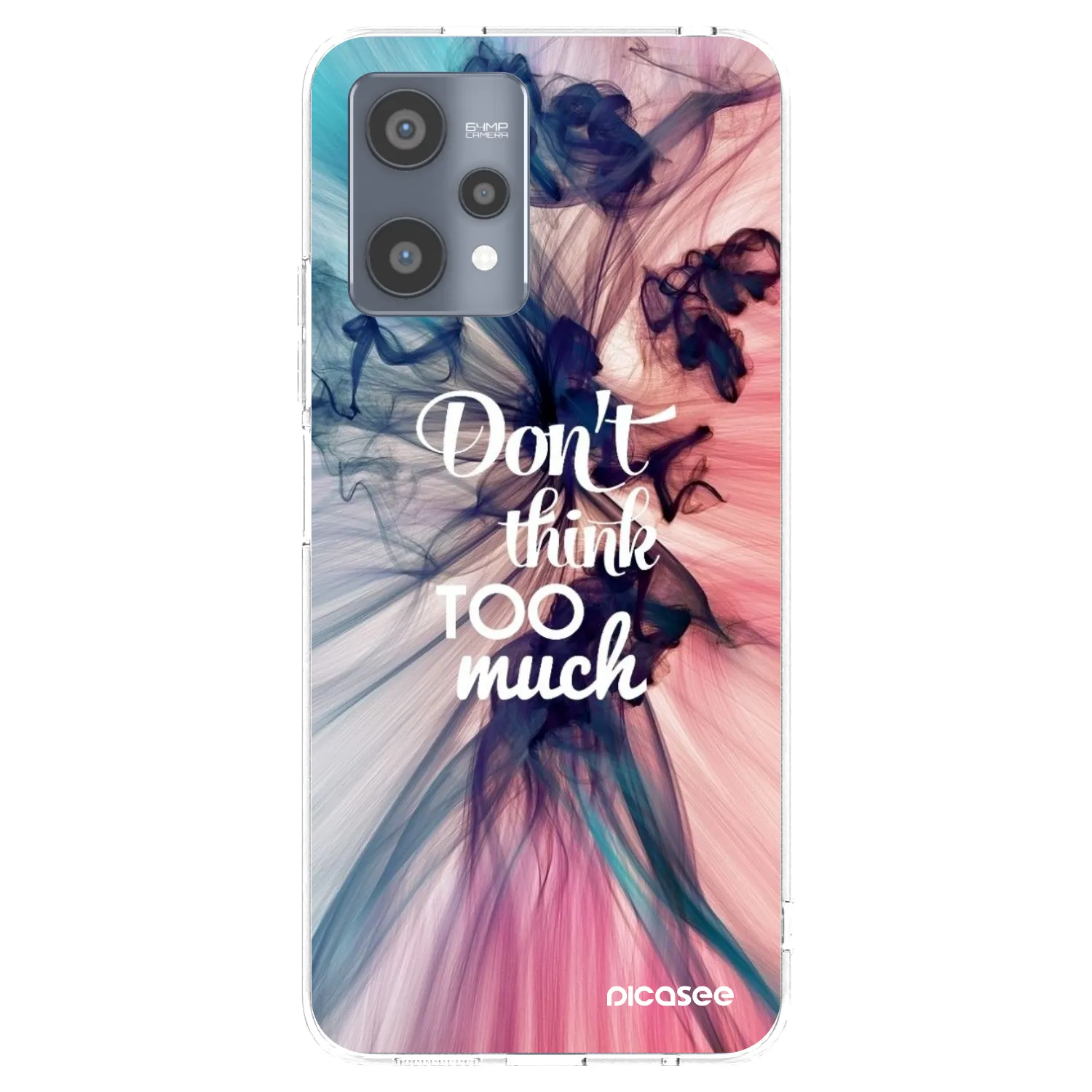Picasee silikonový průhledný obal pro Realme 9 Pro 5G - Nemysli tolik