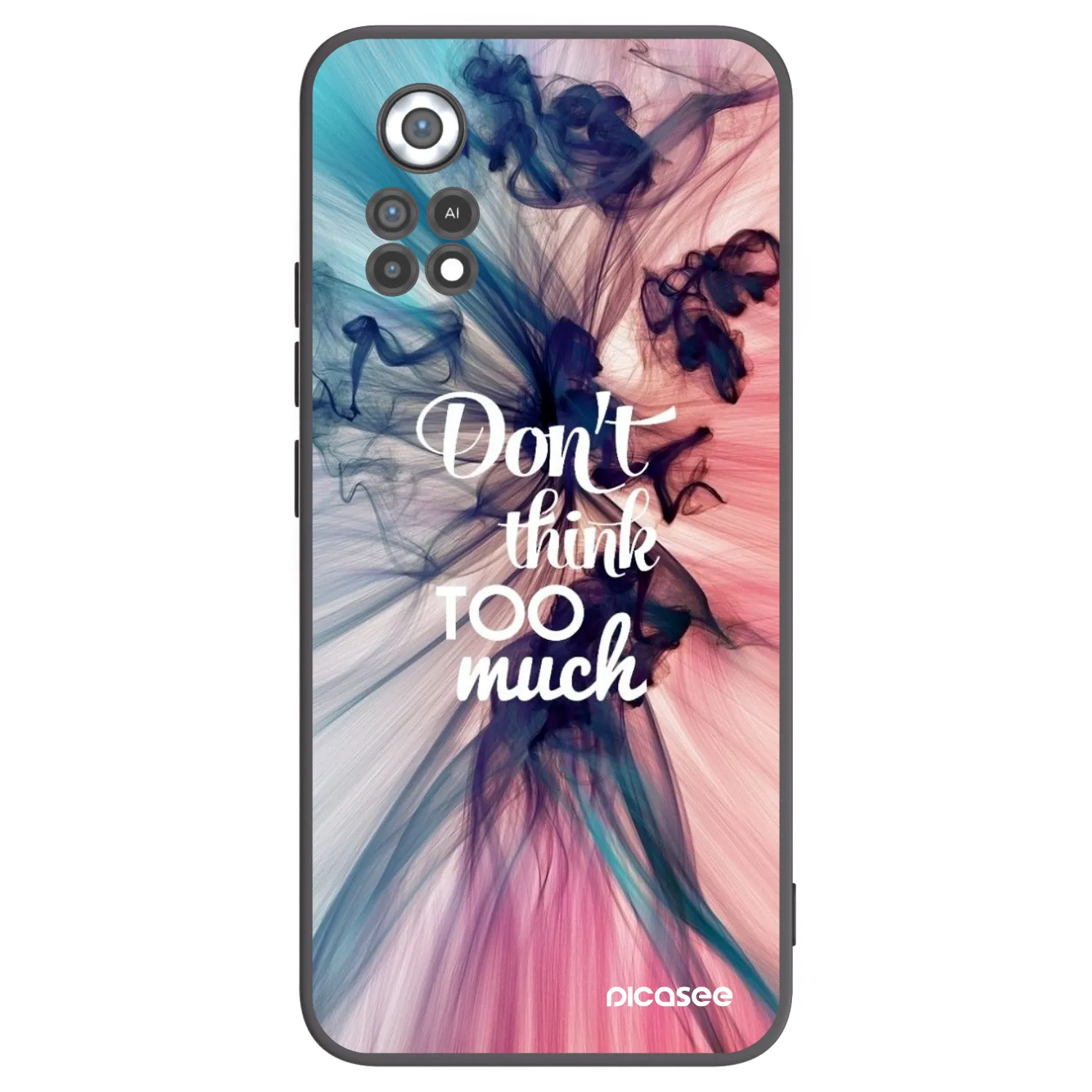 Picasee silikonový černý obal pro Xiaomi Poco X4 Pro 5G - Nemysli tolik