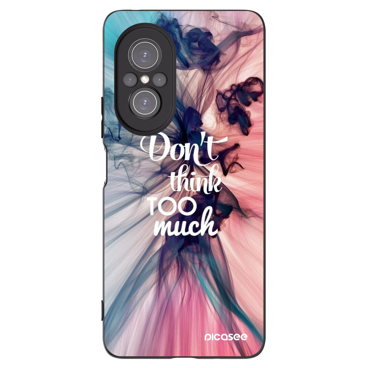 Picasee silikonový černý obal pro Huawei Nova 9 SE - Nemysli tolik