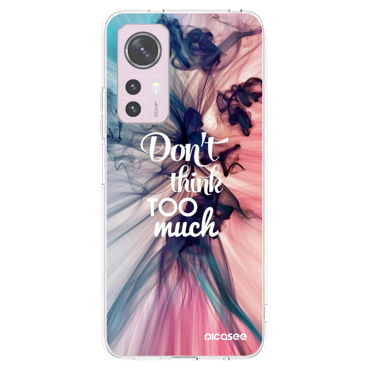 Picasee silikonový průhledný obal pro Xiaomi 12 - Nemysli tolik
