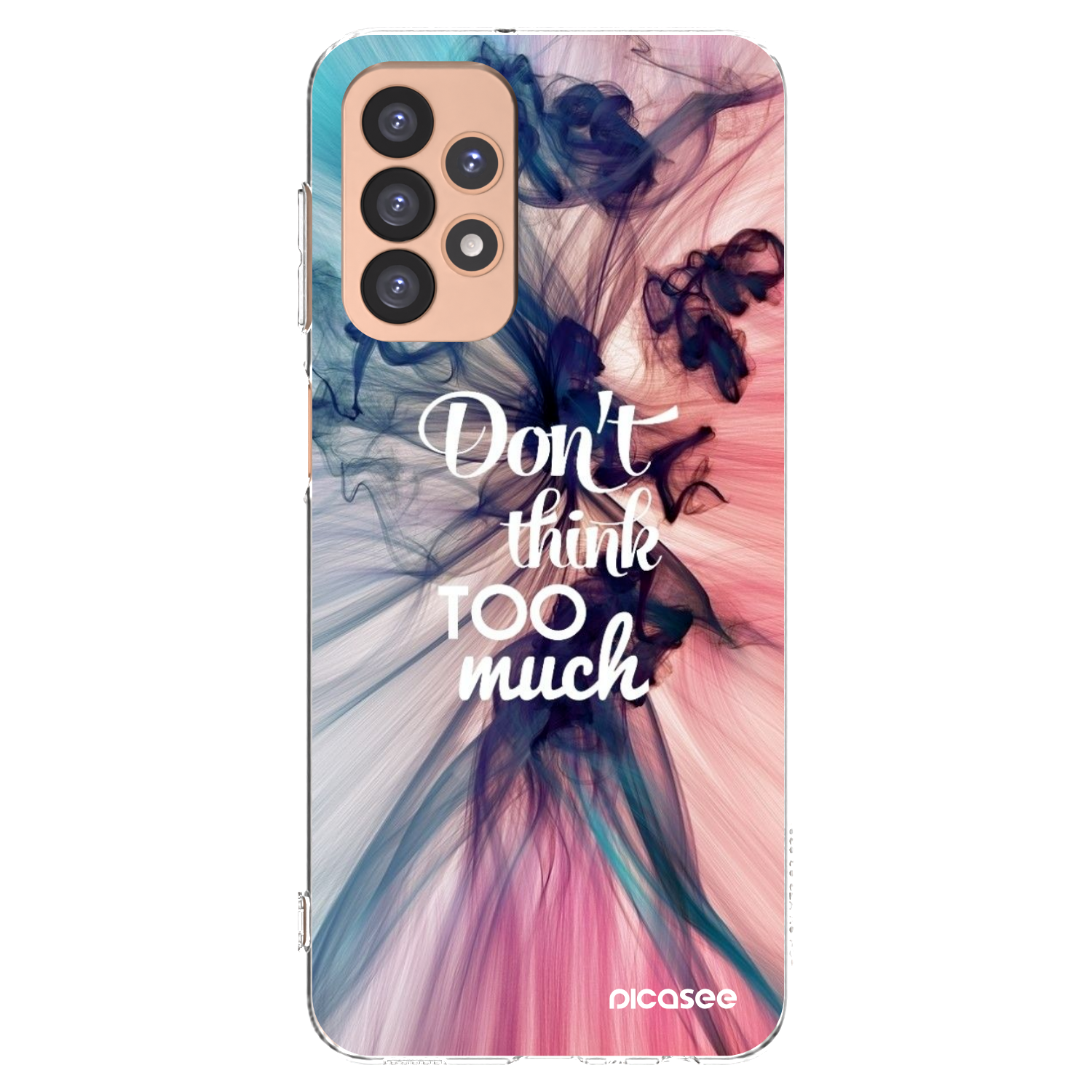 Picasee silikonový průhledný obal pro Samsung Galaxy A23 A236B 5G - Nemysli tolik