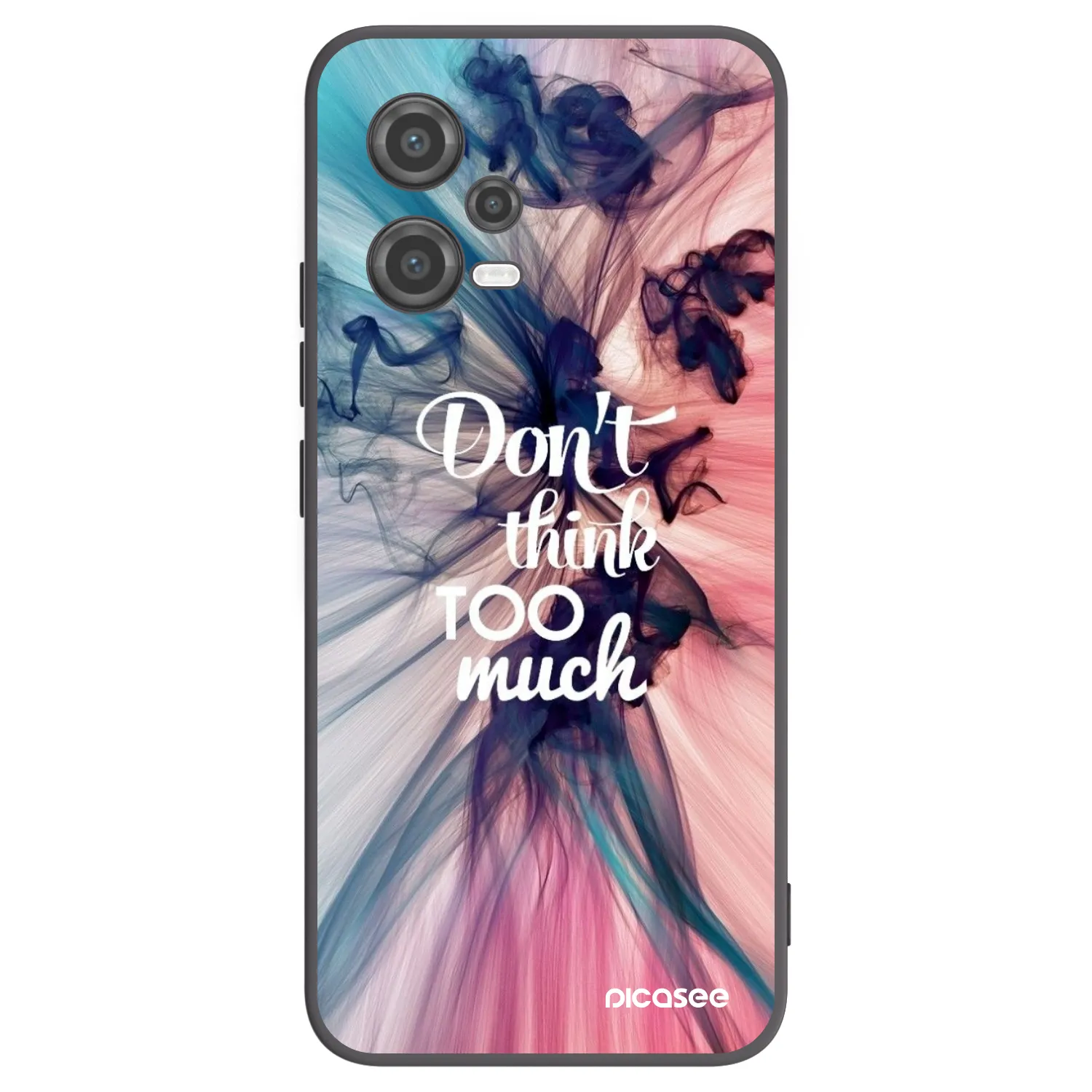 Picasee silikonový černý obal pro Xiaomi Poco X5 - Nemysli tolik