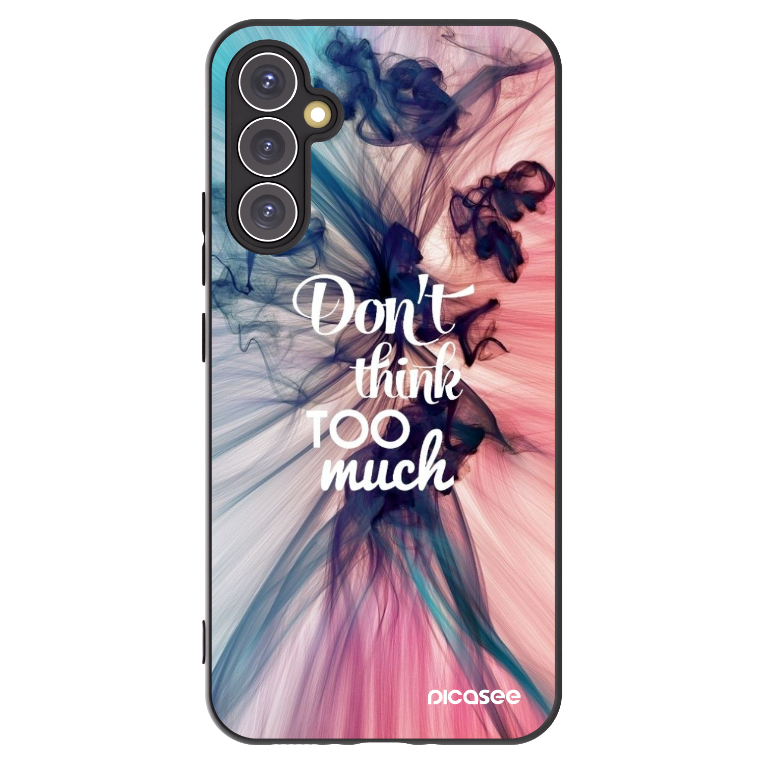 Picasee silikonový černý obal pro Samsung Galaxy A34 5G A346B - Nemysli tolik