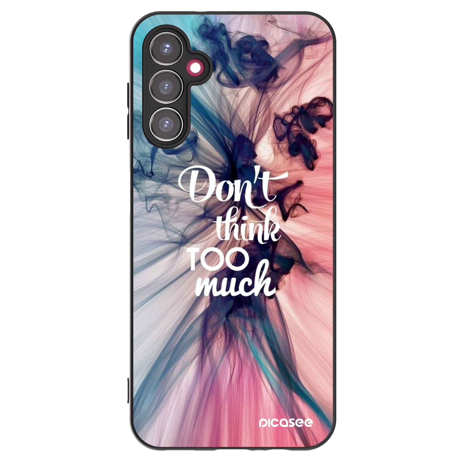 Picasee silikonový černý obal pro Samsung Galaxy A14 4G A145R - Nemysli tolik