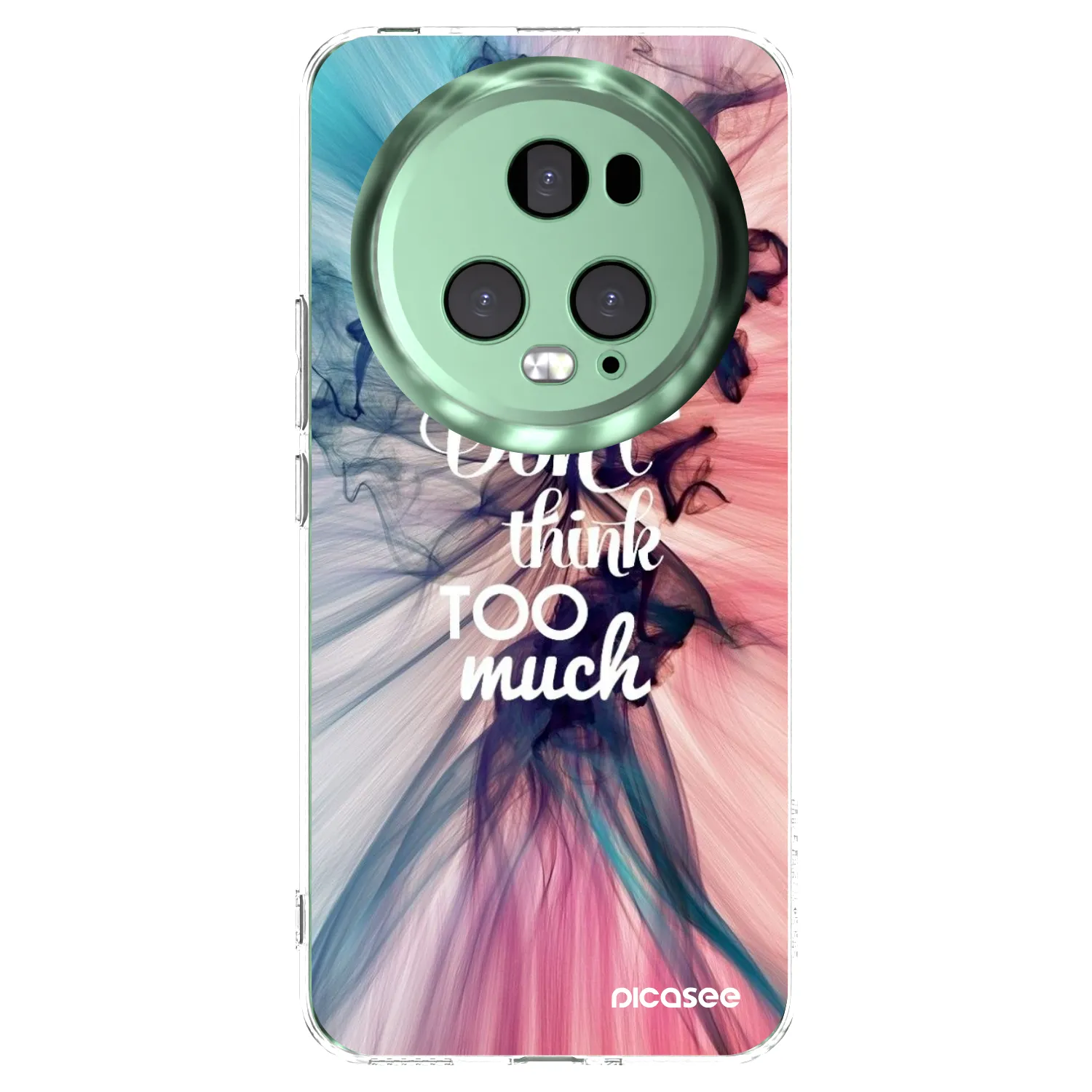 Picasee silikonový průhledný obal pro Honor Magic5 Pro - Nemysli tolik