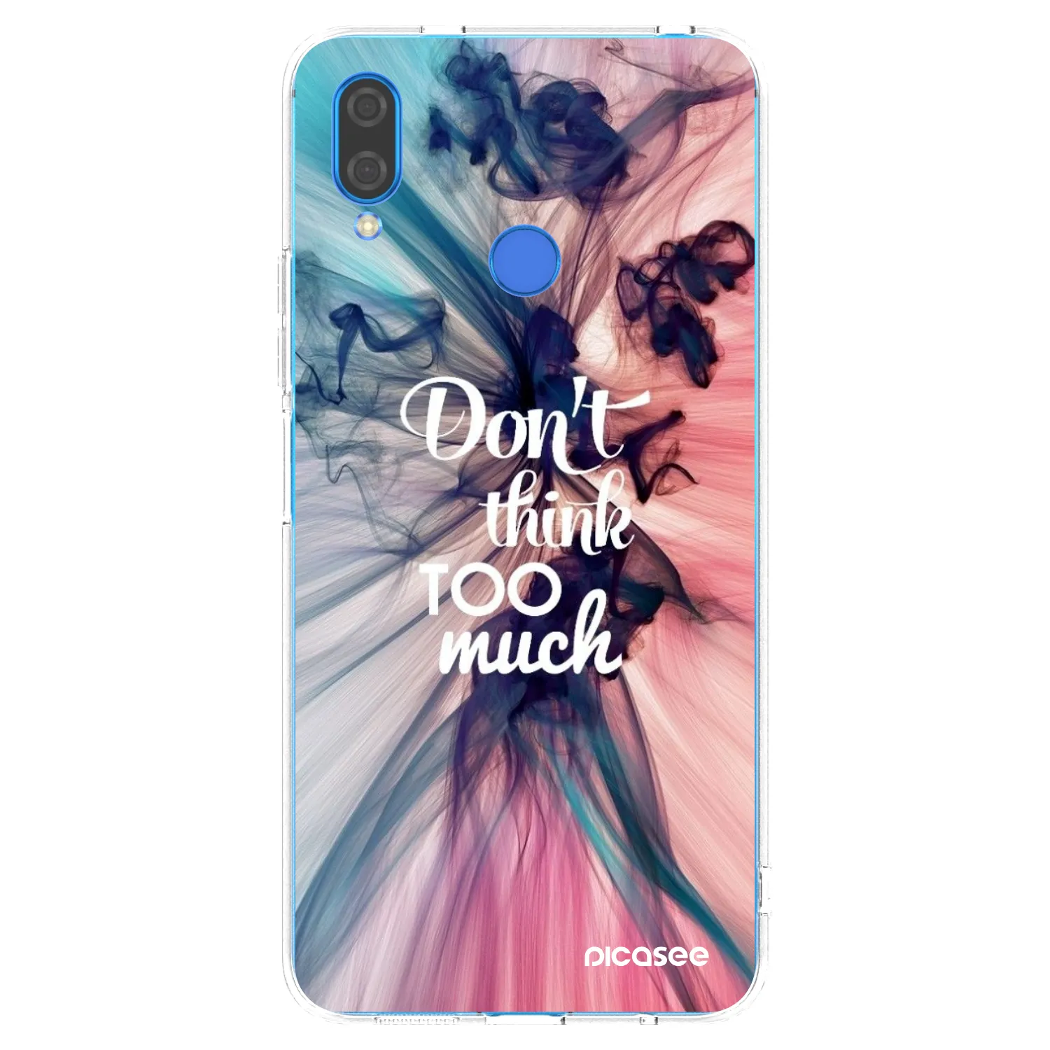 Picasee silikonový průhledný obal pro Huawei Nova 3 - Nemysli tolik