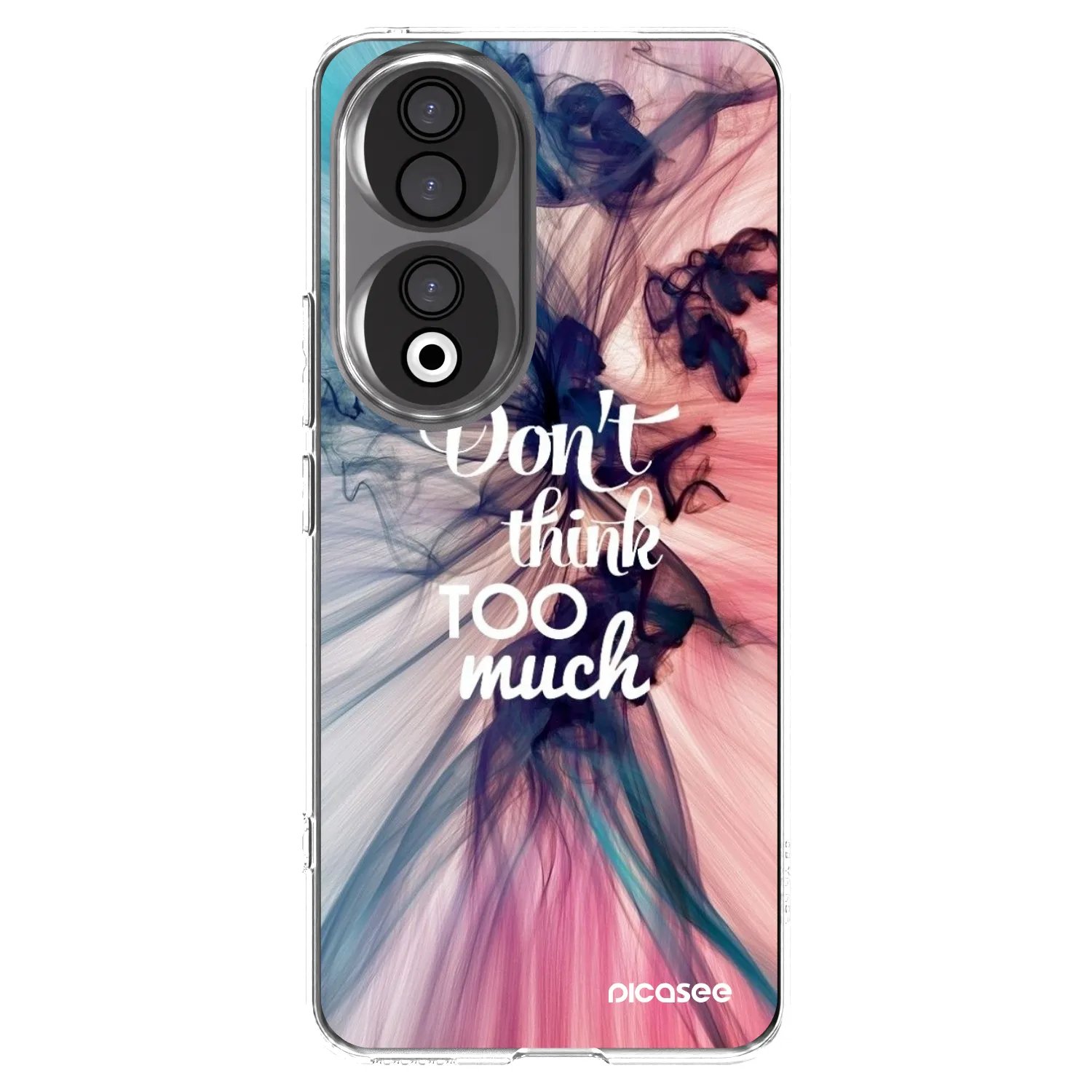Picasee silikonový průhledný obal pro Honor 90 5G - Nemysli tolik