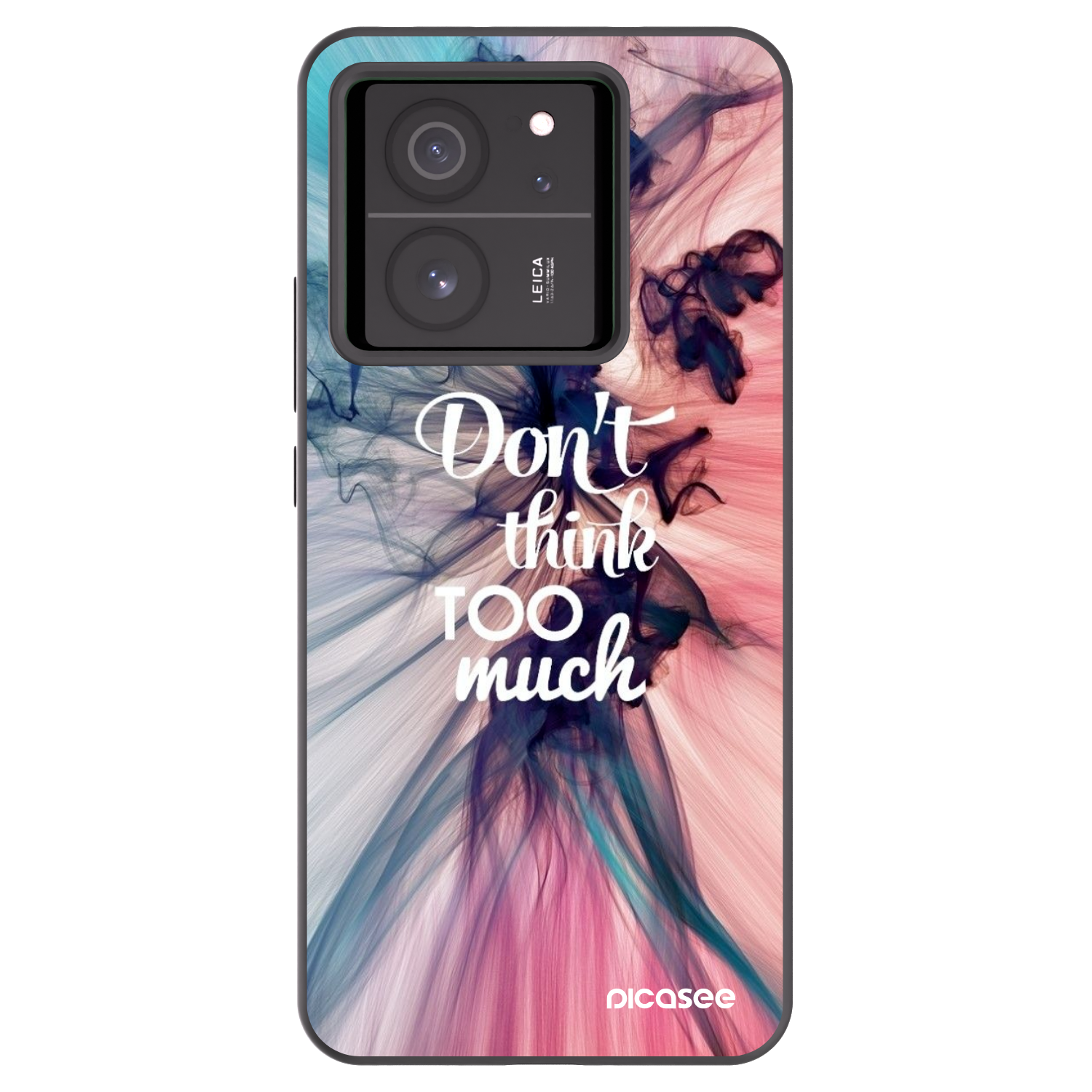 Picasee silikonový černý obal pro Xiaomi 13T - Nemysli tolik