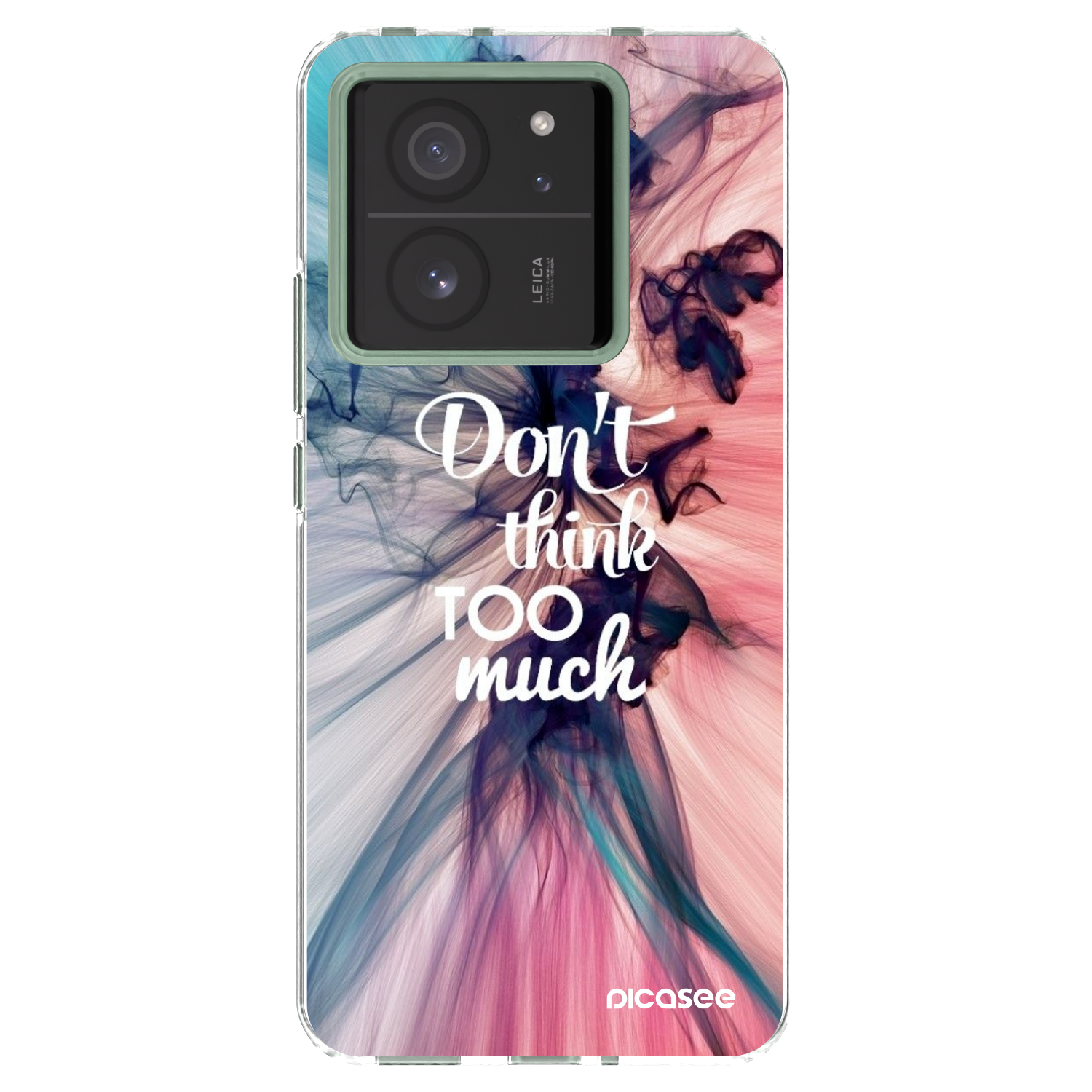 Picasee silikonový průhledný obal pro Xiaomi 13T - Nemysli tolik