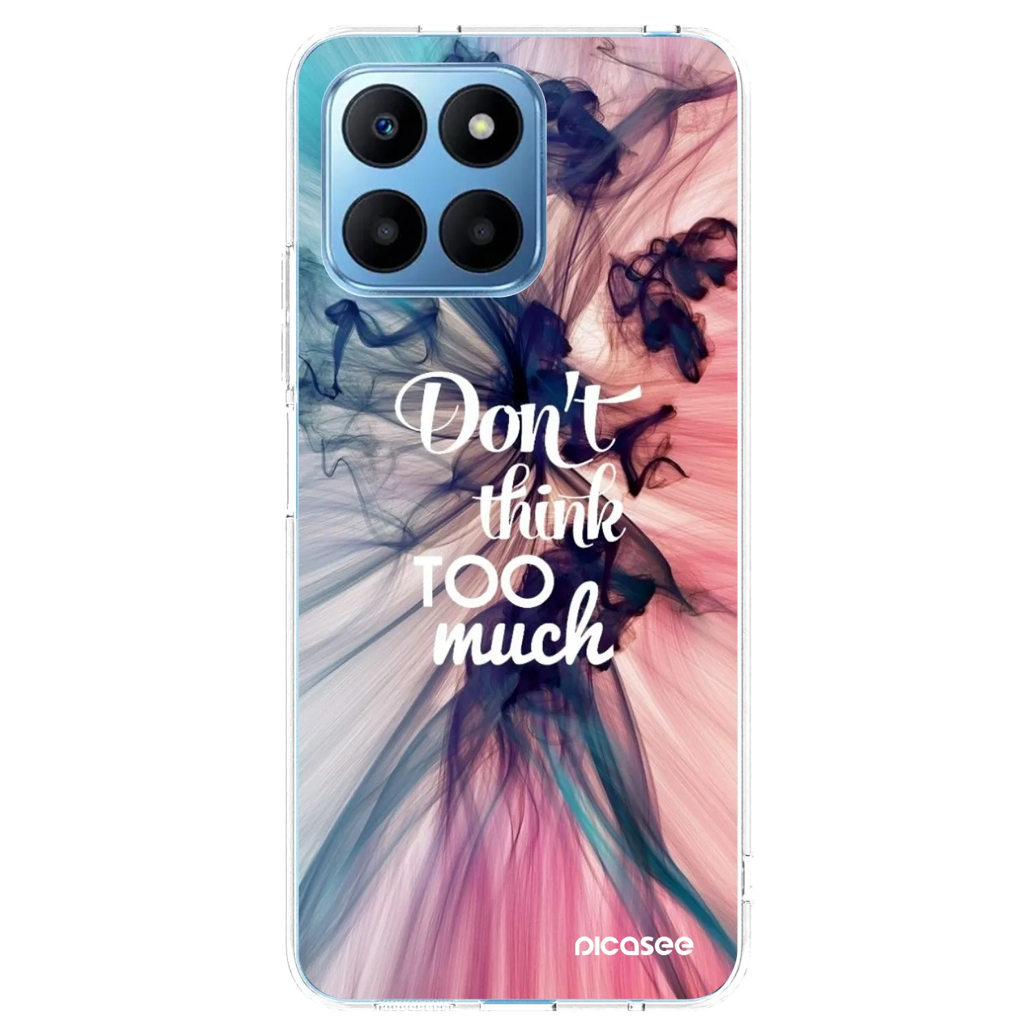 Picasee silikonový průhledný obal pro Honor 70 Lite - Nemysli tolik