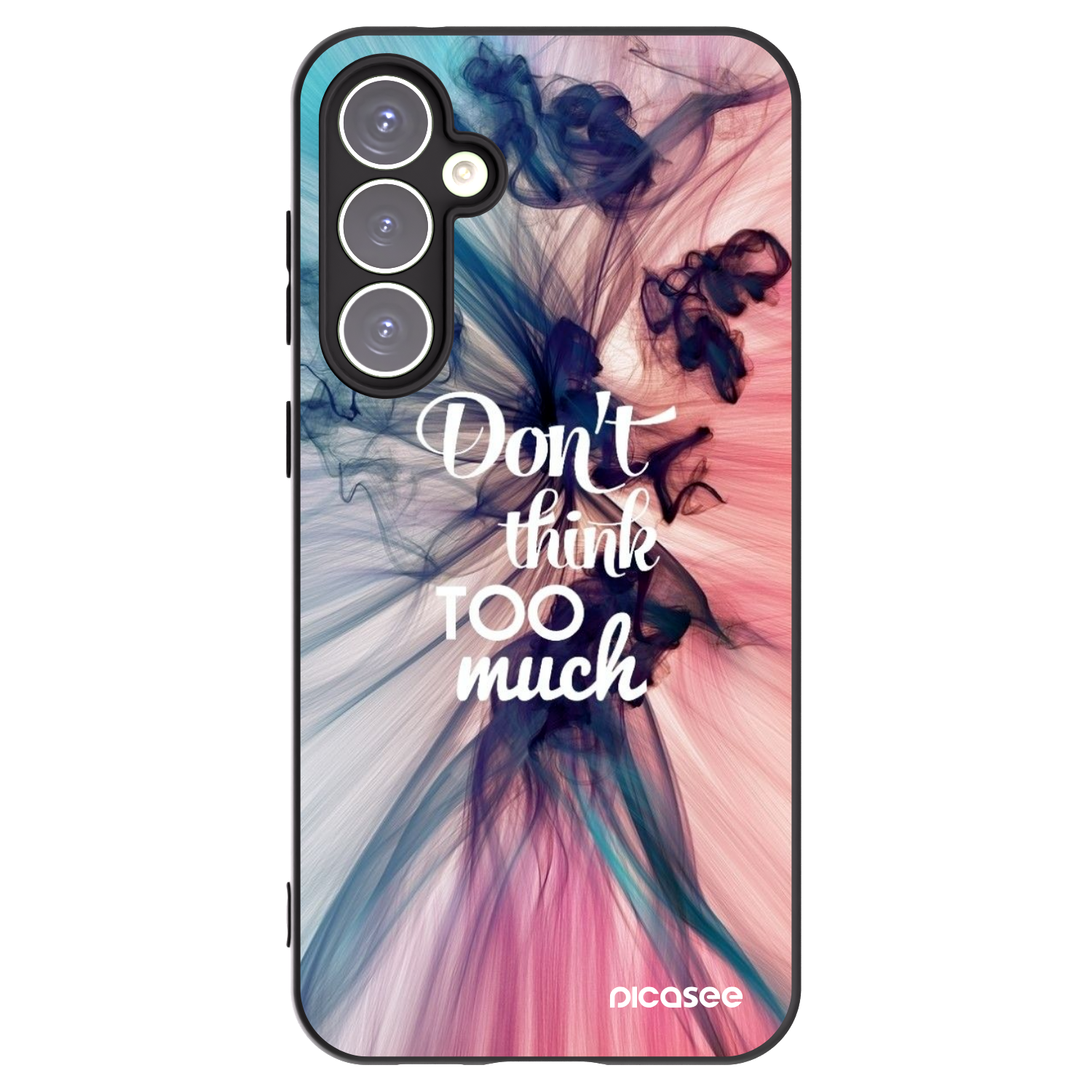 Picasee silikonový černý obal pro Samsung Galaxy S23 FE S711B - Nemysli tolik