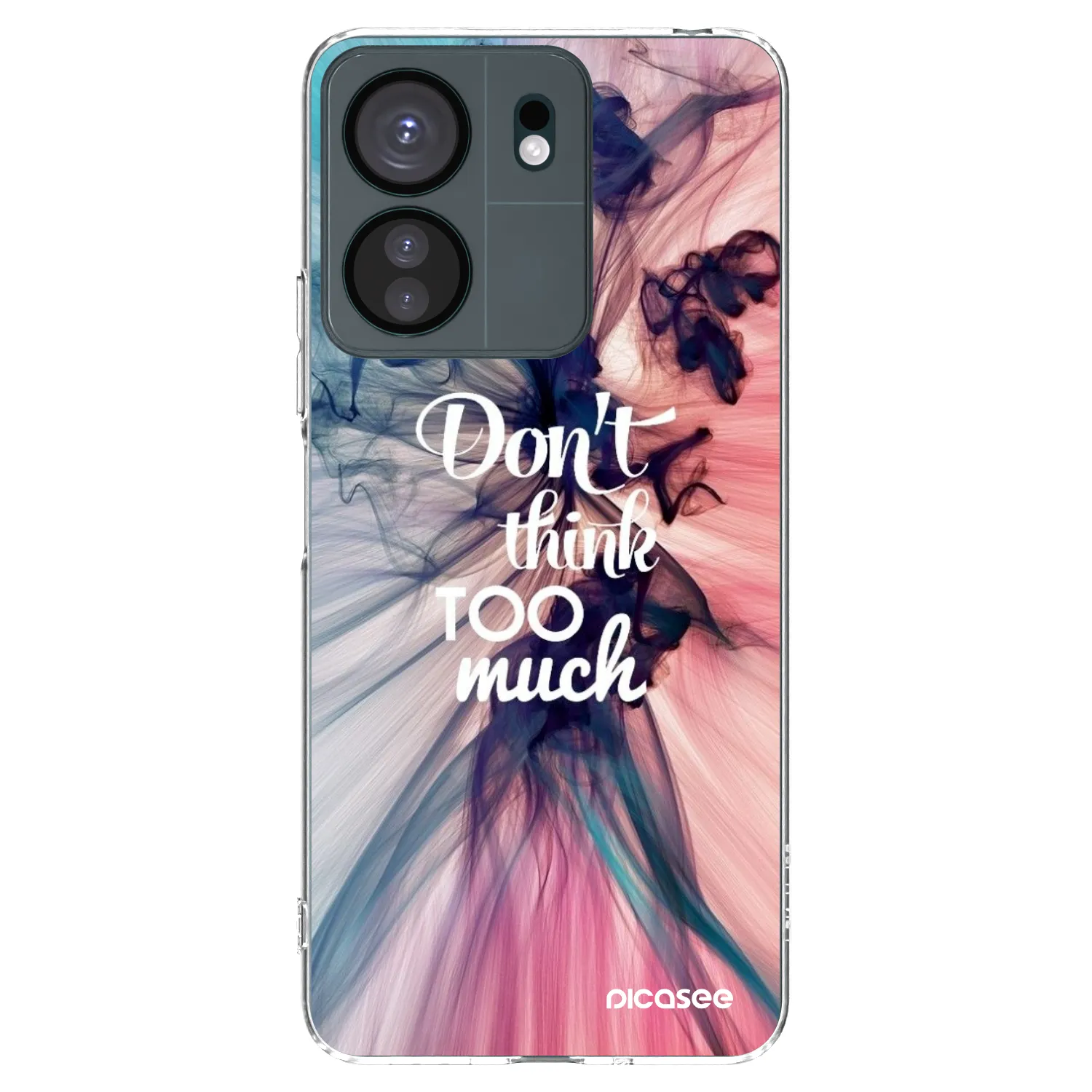 Picasee silikonový průhledný obal pro Xiaomi Redmi 13C 4G - Nemysli tolik