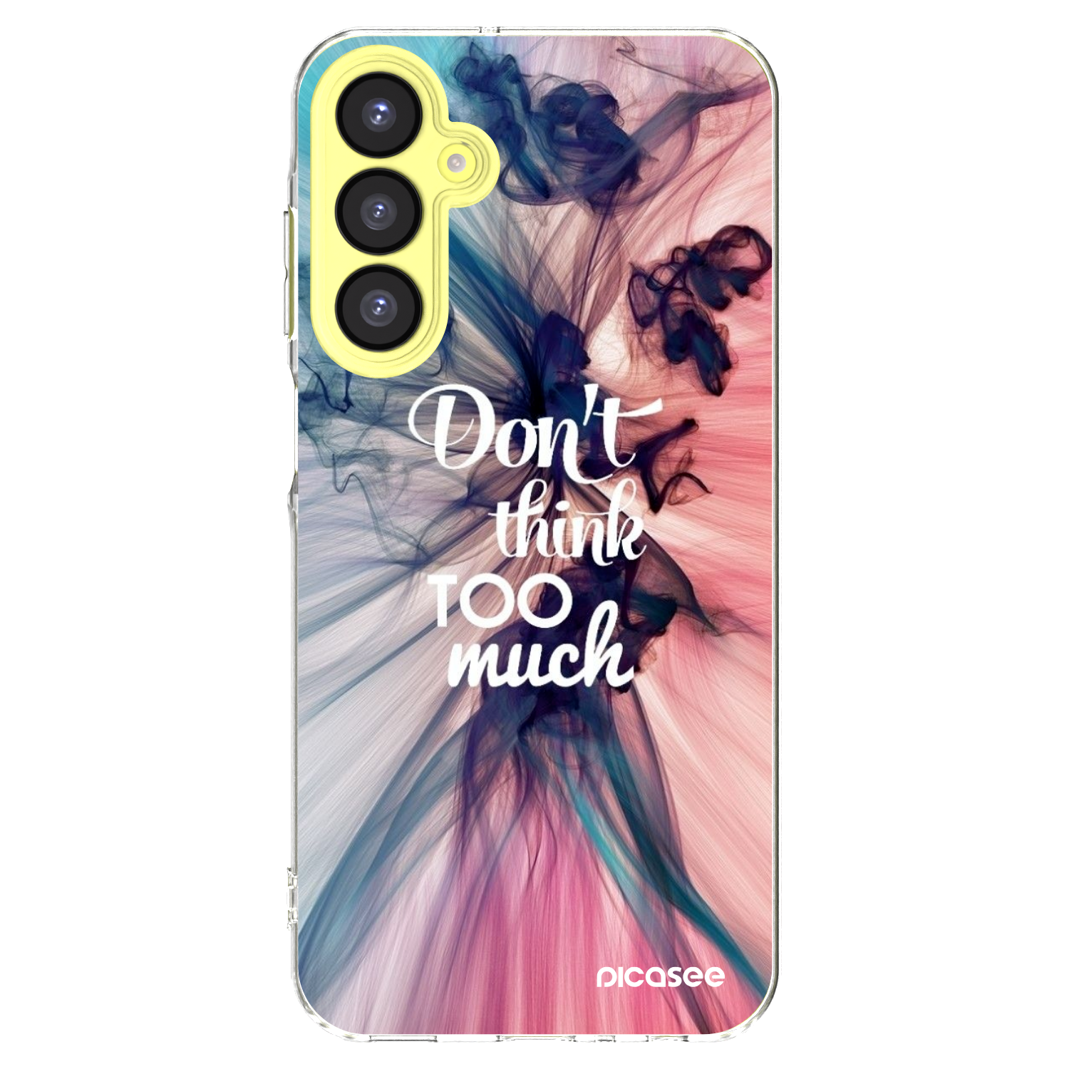 Picasee silikonový průhledný obal pro Samsung Galaxy A25 A256B 5G - Nemysli tolik