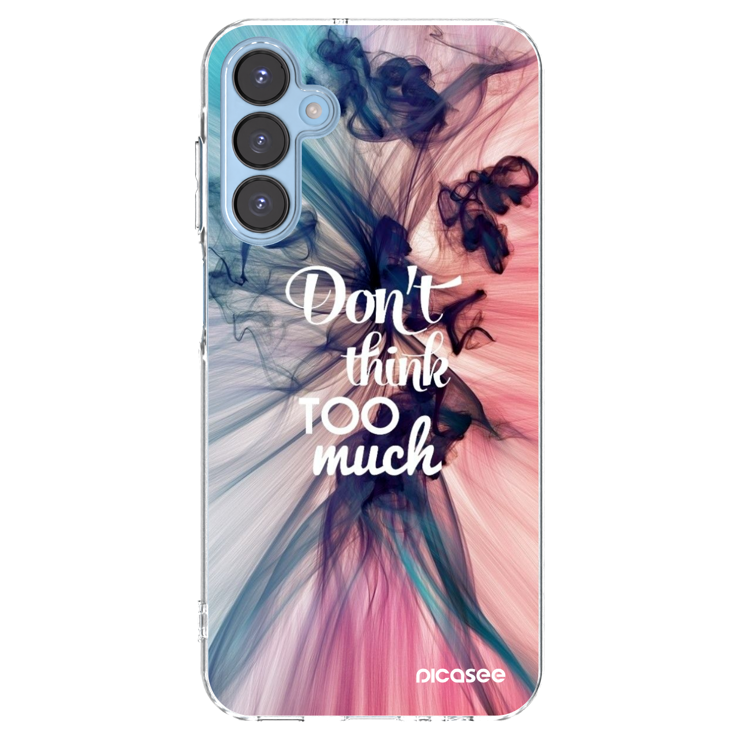Picasee silikonový průhledný obal pro Samsung Galaxy A15 A156B 5G - Nemysli tolik