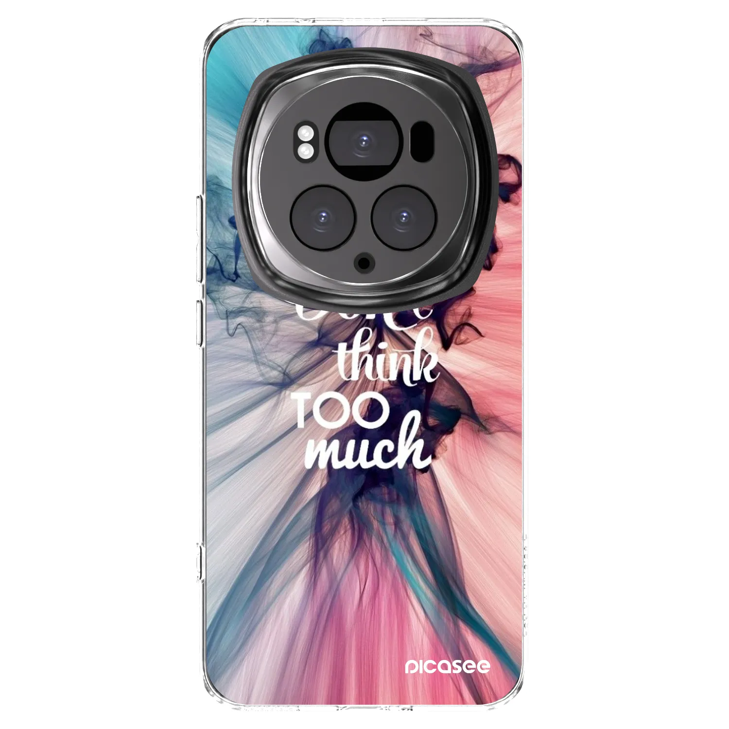 Picasee silikonový průhledný obal pro Honor Magic6 Pro - Nemysli tolik