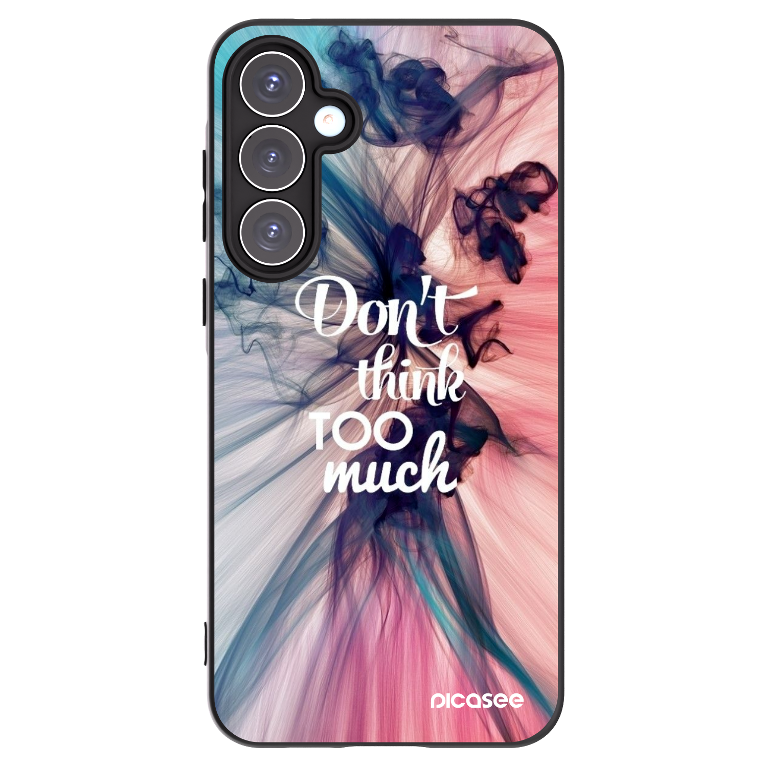 Picasee silikonový černý obal pro Samsung Galaxy A55 5G A556B - Nemysli tolik