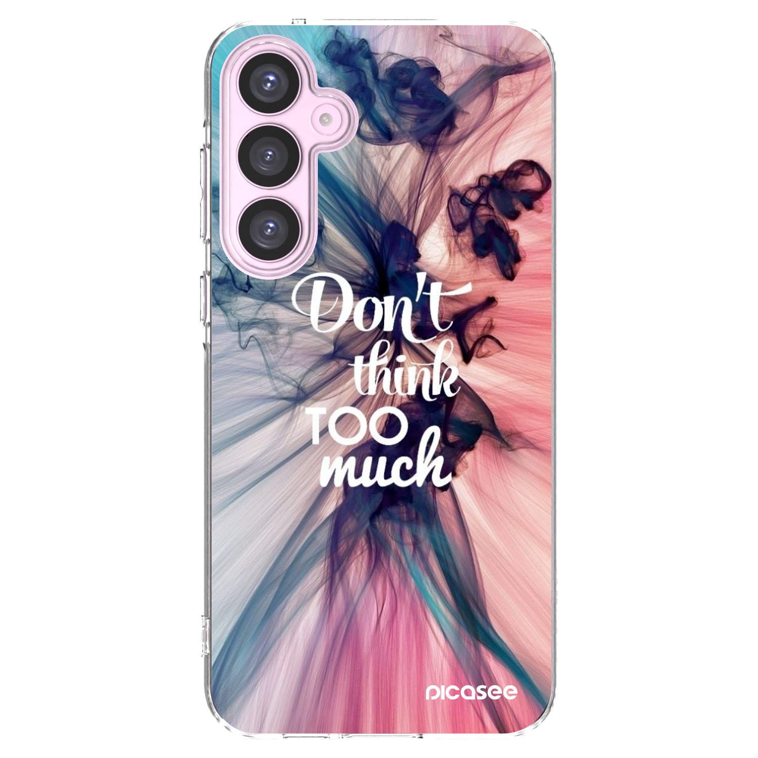 Picasee silikonový průhledný obal pro Samsung Galaxy A55 5G A556B - Nemysli tolik