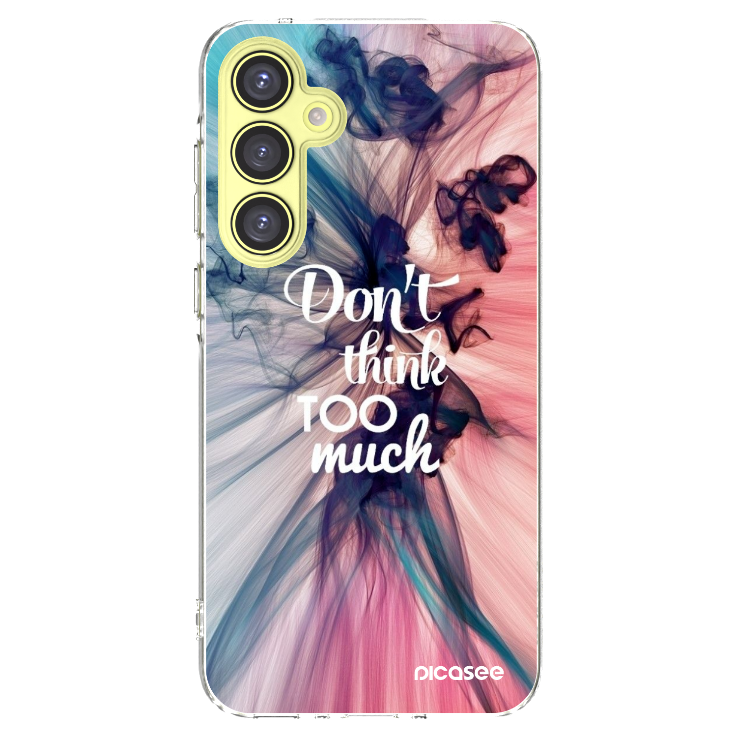 Picasee silikonový průhledný obal pro Samsung Galaxy A35 5G A356B - Nemysli tolik