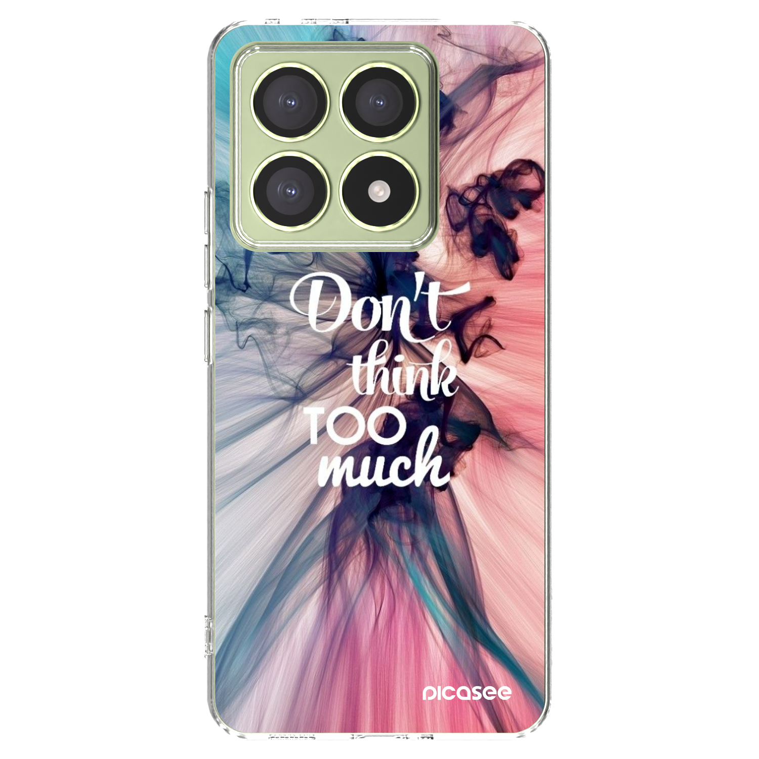 Picasee silikonový průhledný obal pro Xiaomi 14T - Nemysli tolik
