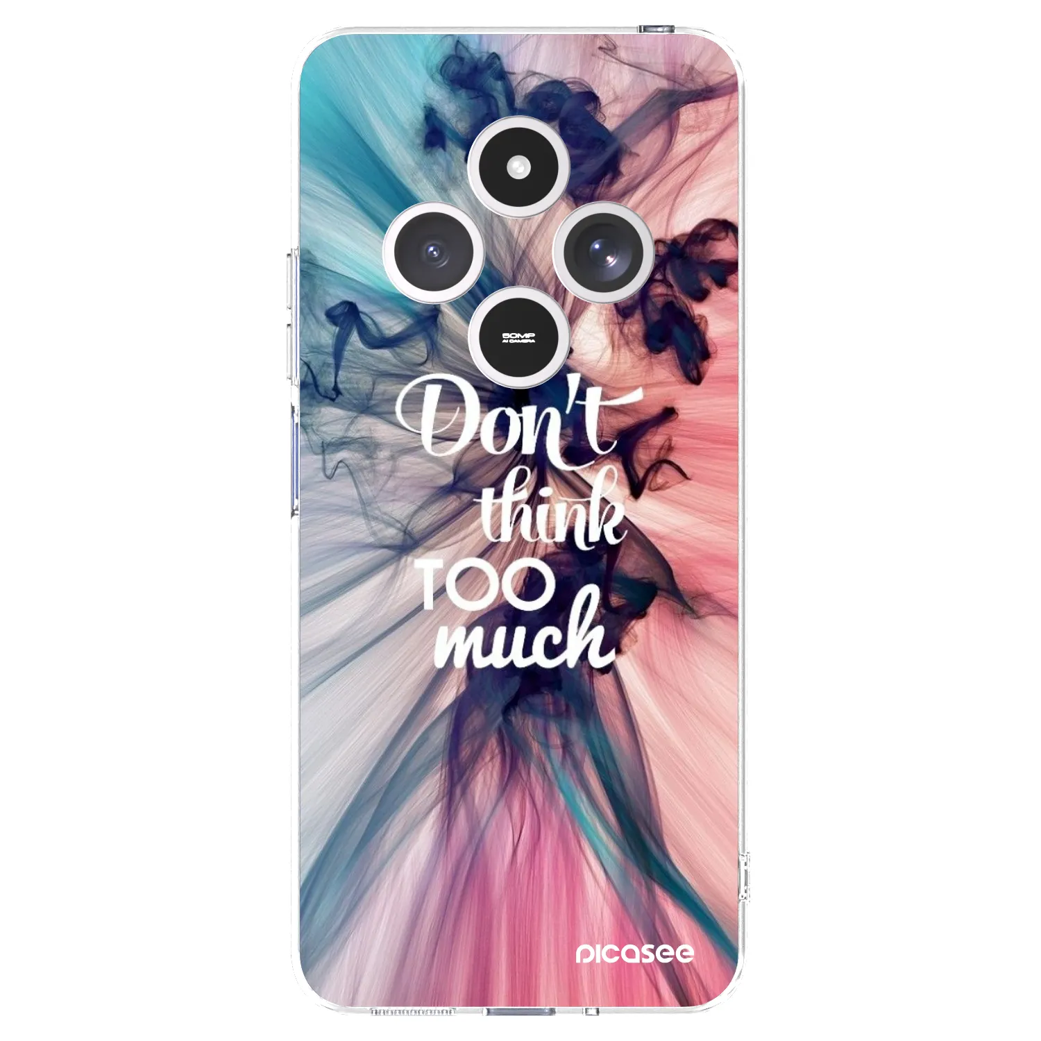 Picasee silikonový průhledný obal pro Xiaomi Redmi 14C - Nemysli tolik