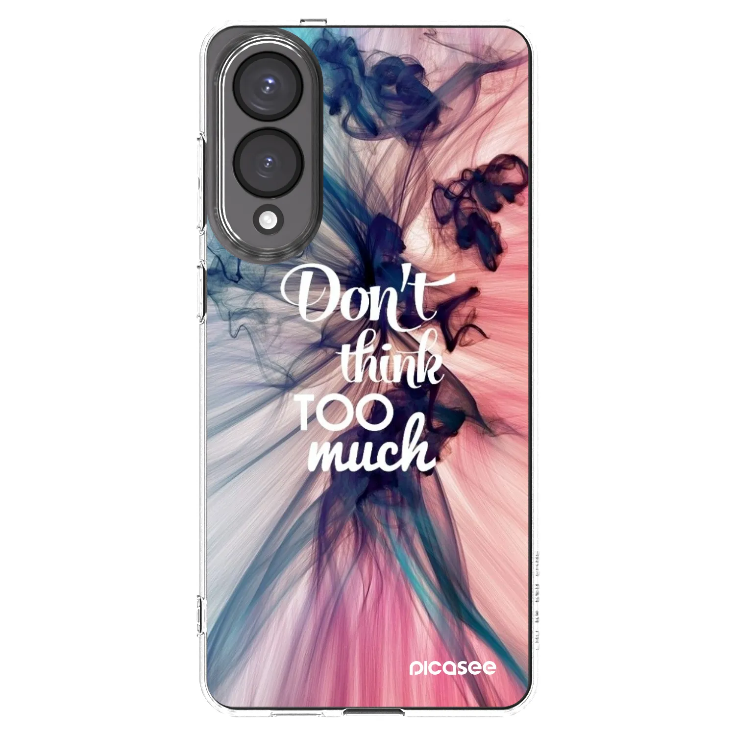 Picasee silikonový průhledný obal pro Samsung Galaxy S25 Edge 5G - Nemysli tolik