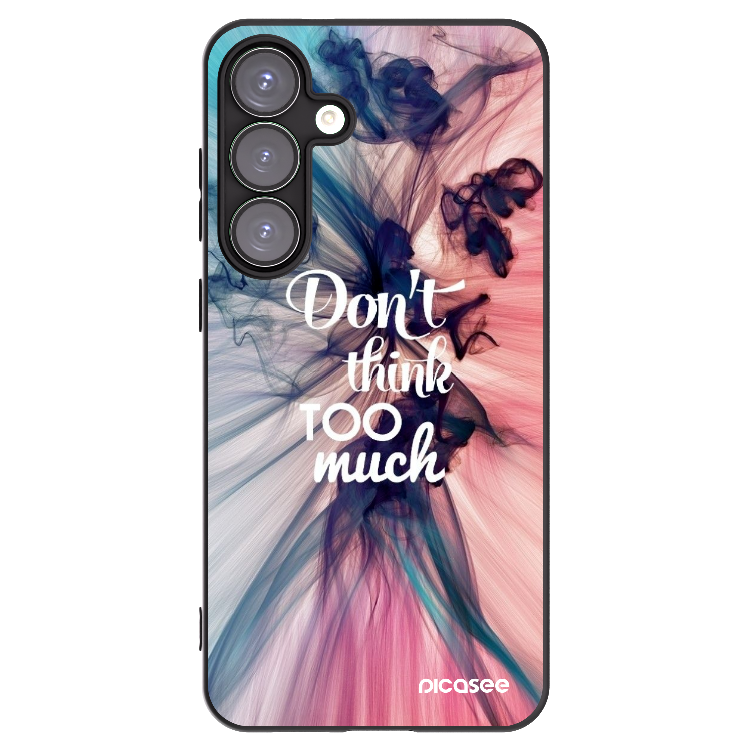 Picasee silikonový černý obal pro Samsung Galaxy S25+ 5G - Nemysli tolik