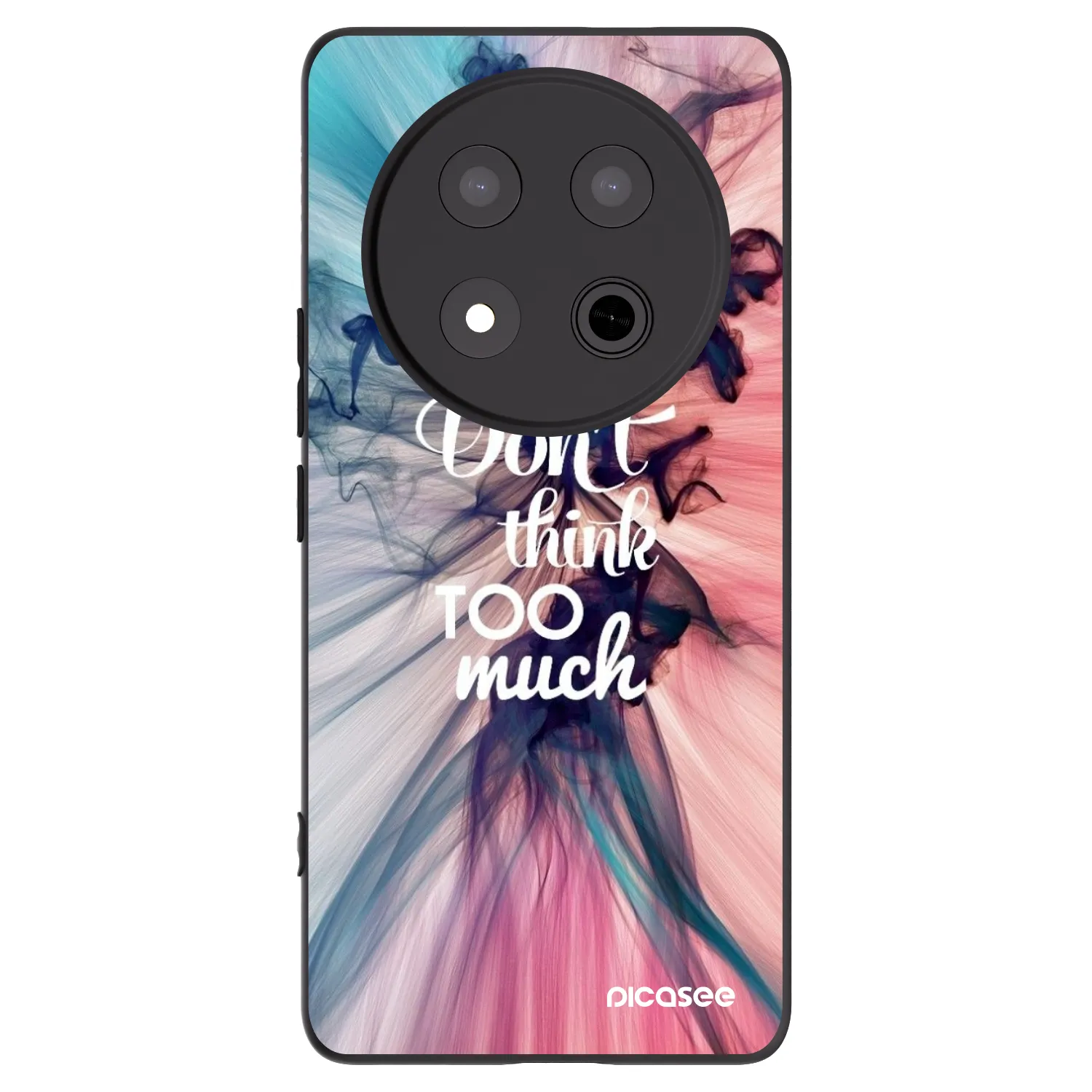 Picasee silikonový černý obal pro Honor Magic7 Lite 5G - Nemysli tolik